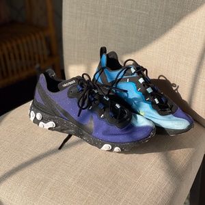 day and night nike react